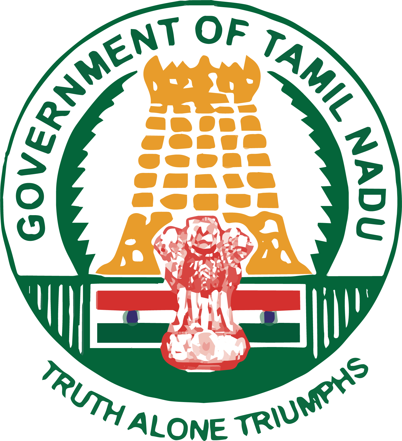 tamilnadu government emblom Logo Download png